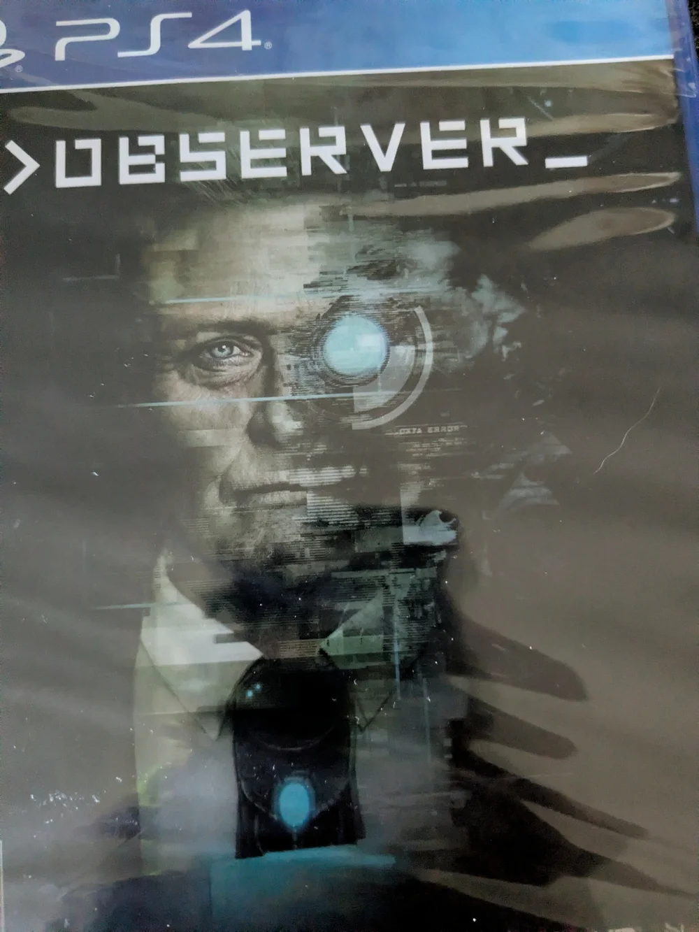 Sony PS4 Observer – Blue and Black Case
